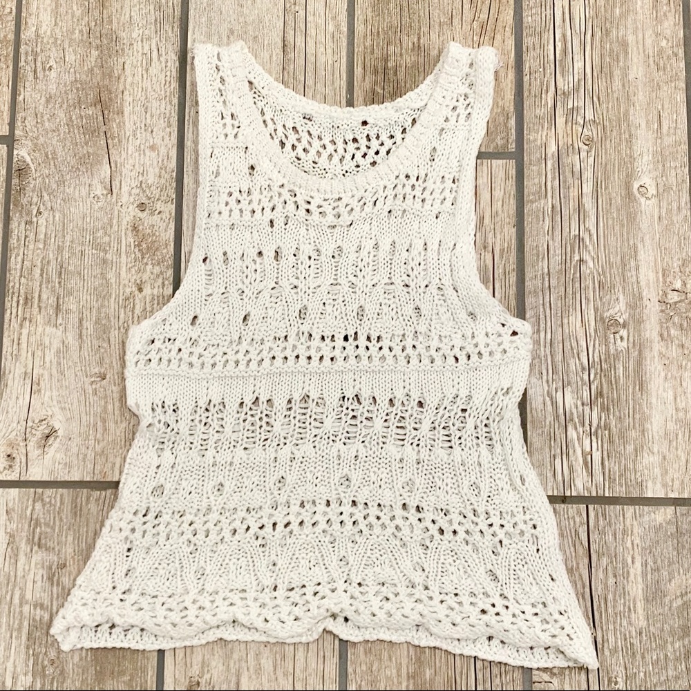 Knitted tank top